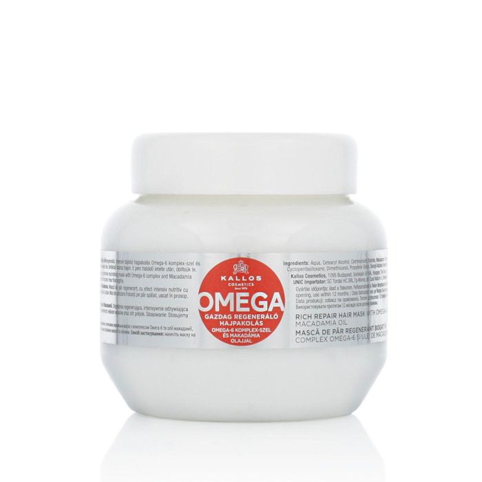 Mascarilla Capilar Reparadora Kallos Cosmetics Omega 275 ml