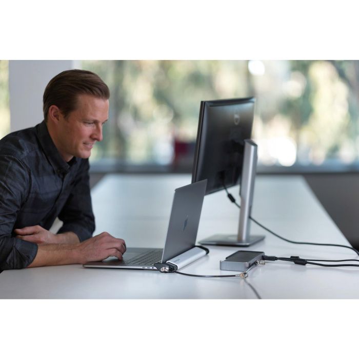 Kensington Candado Doble para Ordenadores Portátiles Microsaver 2.0 Twin con Llave Seguridad 3