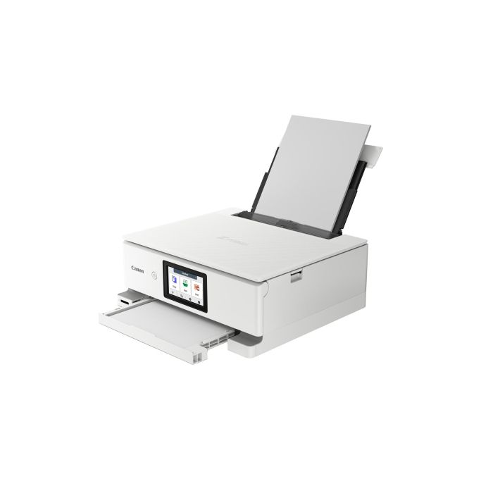 Canon PIXMA TS8751 Impresora Multifunción Inyección de Tinta Wi-Fi Dúplex 6 Tintas Pantalla Táctil Nube CD Color Blanco 2 Canon PIXMA TS8751 Impresora Multifunción Inyección de Tinta Wi-Fi Dúplex 6 Tintas Pantalla Táctil Nube CD Color Blanco 2