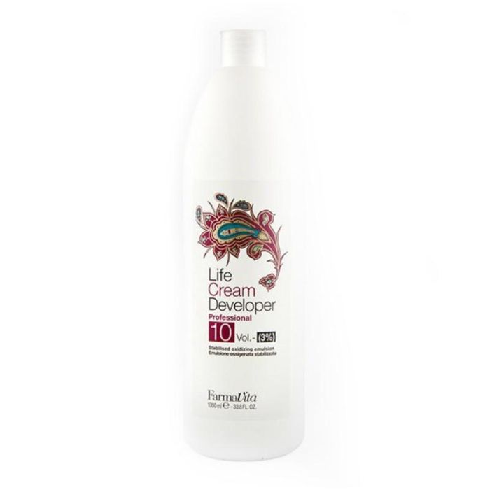 Farmavita LIFE CR. DEVELOPER 10V - Emulsión oxidante en crema 1000ml Farmavita LIFE CR. DEVELOPER 10V - Emulsión oxidante en crema 1000ml