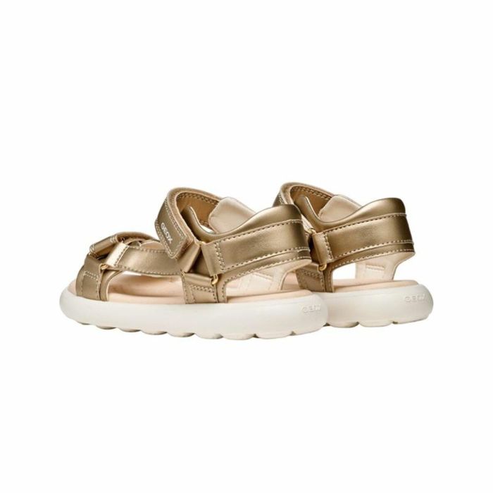 Sandalias Infantiles Geox Puffypop Gi Dorado 12-18 Meses 1