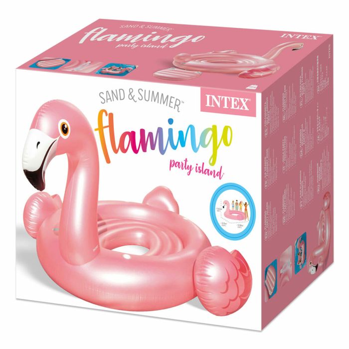 Isla Hinchable Intex Party Flamingo 315 x 358 x 163 cm 1 Isla Hinchable Intex Party Flamingo 315 x 358 x 163 cm 1