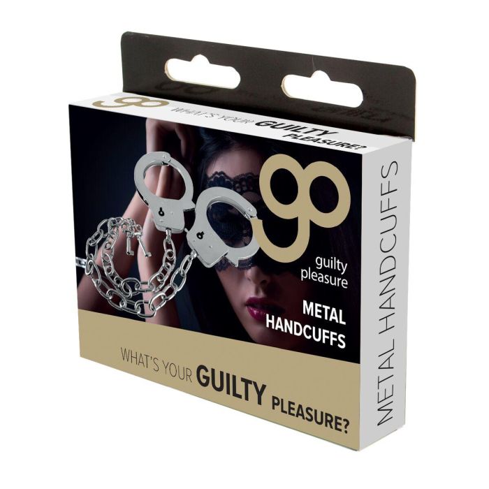 Esposas Guilty Pleasure Plateado 1 Esposas Guilty Pleasure Plateado 1