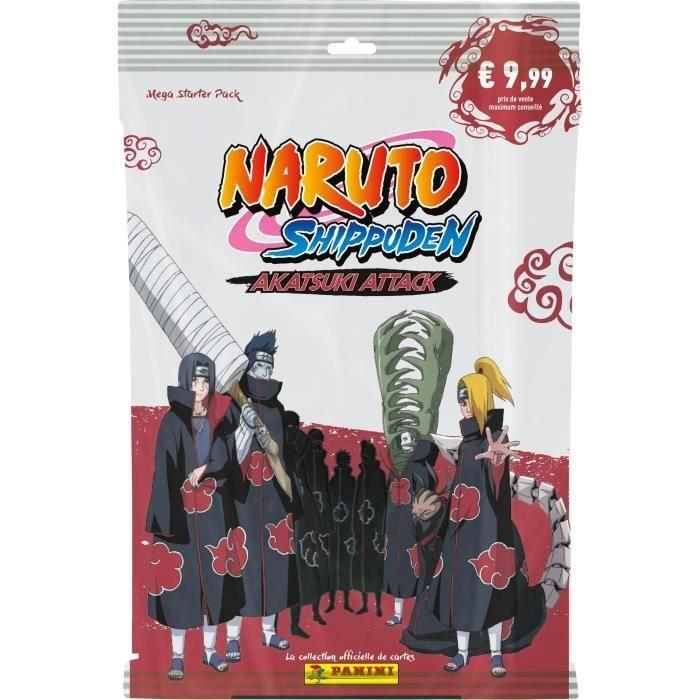 Carpeta + 24 cartas coleccionables de Naruto Shippuden TC - Panini