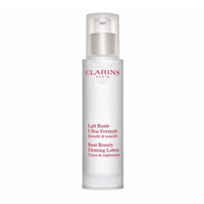Clarins C1689B Leche Ultra Firmeza Busto 50ml. Loción Reafirmante y Tensora para Cuello, Pecho y Escote. Hidratación Profunda para Piel Luminosa.