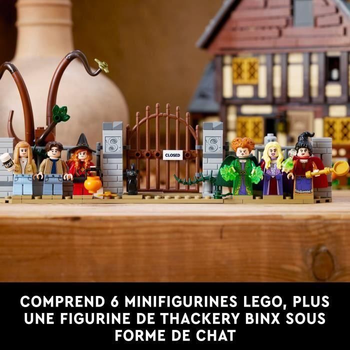 LEGO Ideas Hocus Pocus Disney: La Mansión de las Hermanas Sanderson 21341 - Set de construcción - Un regalo de Halloween para adultos 5 LEGO Ideas Hocus Pocus Disney: La Mansión de las Hermanas Sanderson 21341 - Set de construcción - Un regalo de Halloween para adultos 5