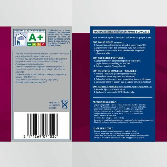 Pintura de Imprimación Ripolin Blanco 5 L Mate 1