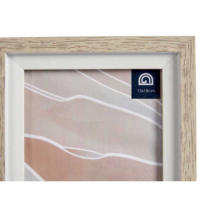 Giftdecor Portafotos Natural Borde Blanco 13x18 cm (Set de 24) 4
