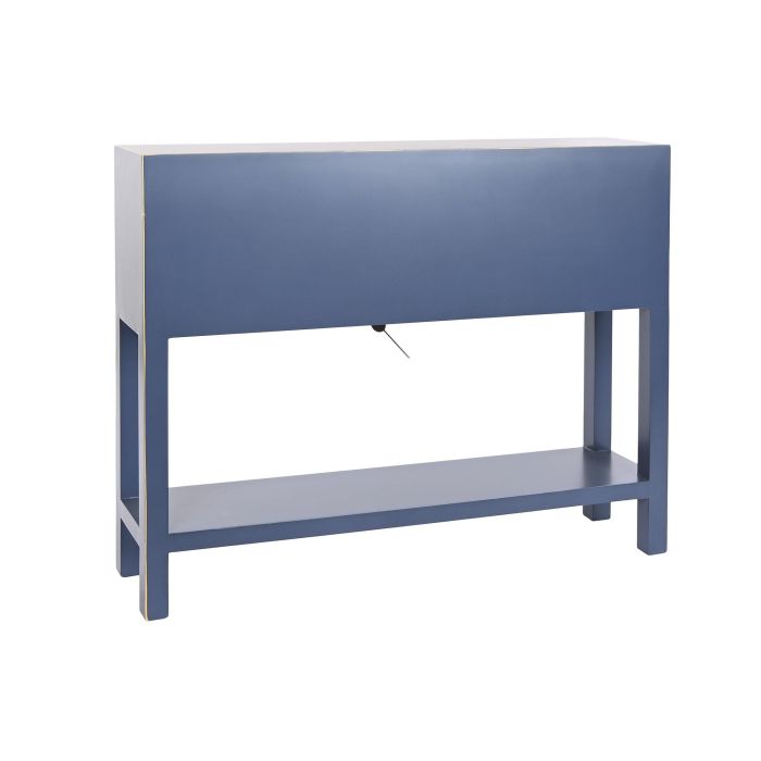 Mueble Auxiliar DKD Home Decor Azul Dorado Abeto Madera MDF 95 x 24 x 79 cm 7