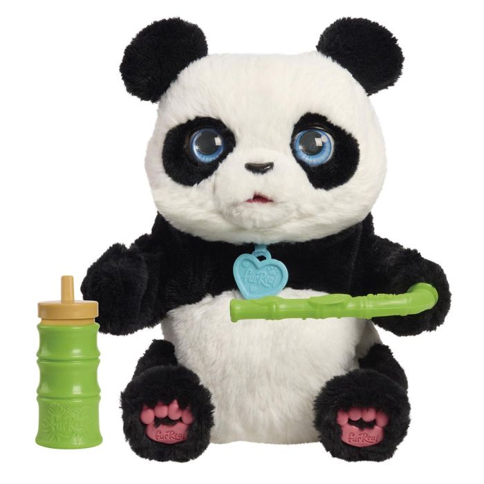 furReal Coco El Panda Acrobático Interactivo que Da Vueltas, Peluche con Más de 60 Sonidos y Movimientos, +4 años