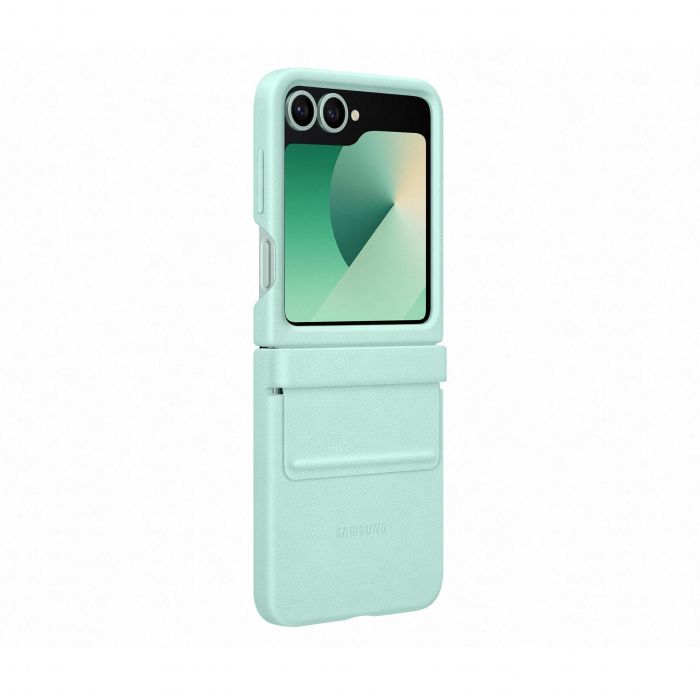 Samsung EF-VF741PMEGWW Funda Kindsuit Original para Galaxy Z Flip6, Tipo Carcasa Rígida Protección Completa Color Menta 3