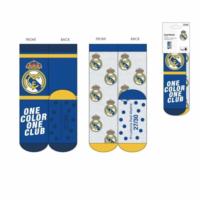 Cerdá Calcetín Antideslizante Real Madrid con Aplicaciones Talla 31-34 Multicolor 0 Cerdá Calcetín Antideslizante Real Madrid con Aplicaciones Talla 31-34 Multicolor 0