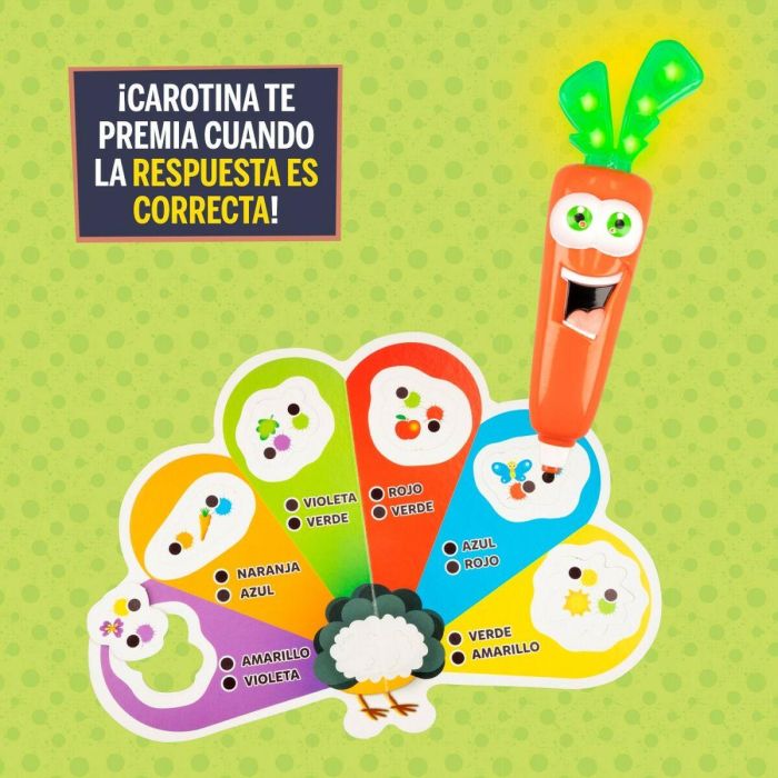 Juego Educativo Lisciani Carotina Baby 50 Juegos Electrónico 4,5 x 14,5 x 3,5 cm (6 Unidades) 4