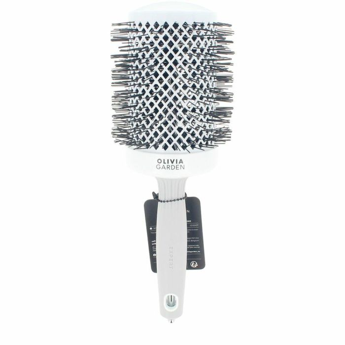 Olivia Garden Expert Blowout “Shine” White&Grey #65 mm Olivia Garden Expert Blowout “Shine” White&Grey #65 mm