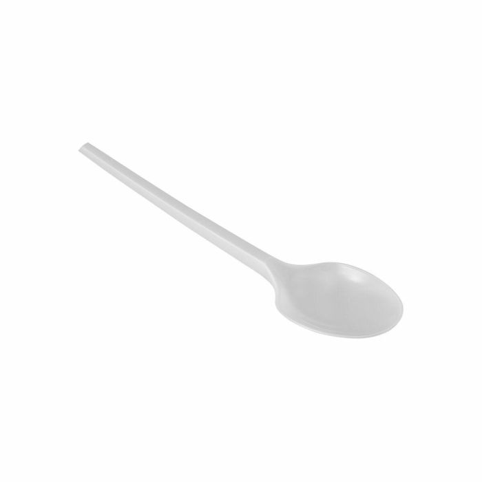 Set de Cucharas Algon Reutilizable Blanco 36 Unidades 16,5 cm 1