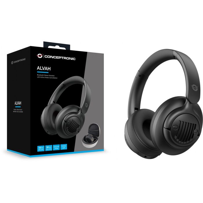 Conceptronic Headset Bluetooth 5.4 Cancelacion de Ruido Microfono Dos Dispositivos Simultaneos Hasta 30 Horas Incluye Funda de Transporte 3 Conceptronic Headset Bluetooth 5.4 Cancelacion de Ruido Microfono Dos Dispositivos Simultaneos Hasta 30 Horas Incluye Funda de Transporte 3