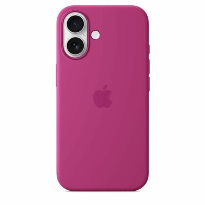 Apple Funda de Silicona con MagSafe para iPhone 16 - Fucsia 2