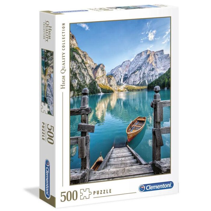 Puzzle Lago Braies 500pzs 1