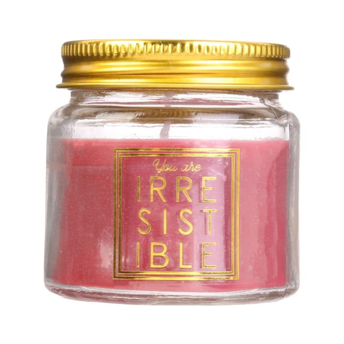 The Candle Factory Mini Tarro Con Vela Aroma Flor Algodón Tarro Cristal Con Tapa Negro Blanco Rojo Azul 13h 70g 4