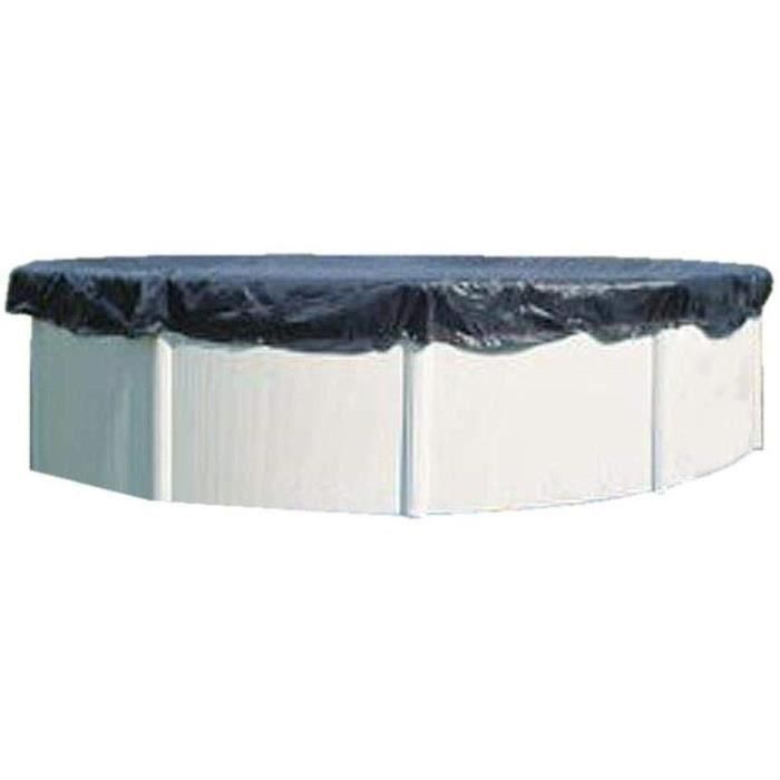 Gre Cubierta de Invierno Piscina Redonda 540 cm Reforzada Polietileno 100 g/m² con Filtración Azul oscuro 1 Gre Cubierta de Invierno Piscina Redonda 540 cm Reforzada Polietileno 100 g/m² con Filtración Azul oscuro 1