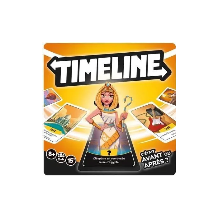 Asmodee ASM3558380126874 Clutch Box FR - Cronología - Idioma francés 1