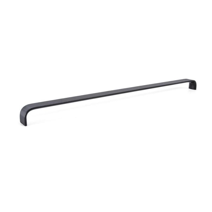 Tirador Aluminio Sense Acabado Negro Cepillad Dist. Agujero Dst. 480Mm. Viefe