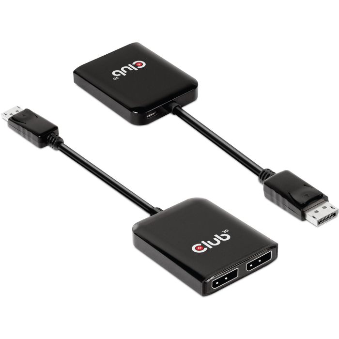 Club3D Multi Stream Transport Hub 1x DisplayPort a 2x DisplayPort 1.4, 4K 3840x2160 Pixeles 4 Club3D Multi Stream Transport Hub 1x DisplayPort a 2x DisplayPort 1.4, 4K 3840x2160 Pixeles 4