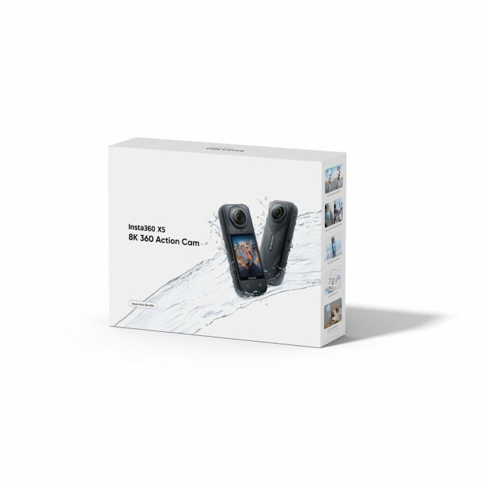 Insta360 X5 Bundle Edition Cámara Deportiva 360° 8K Resistente al Agua 9