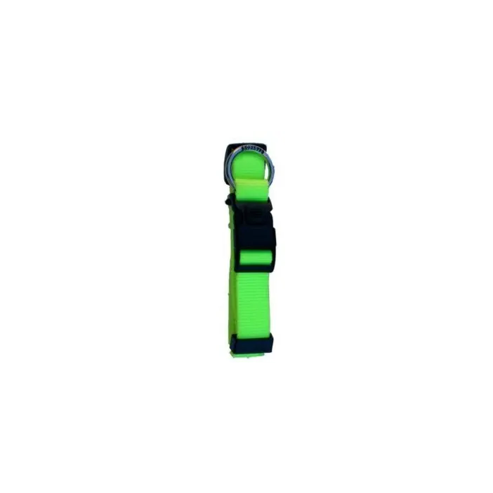 Freedog Collar Nylon Neon Verde Fluor 20 mm