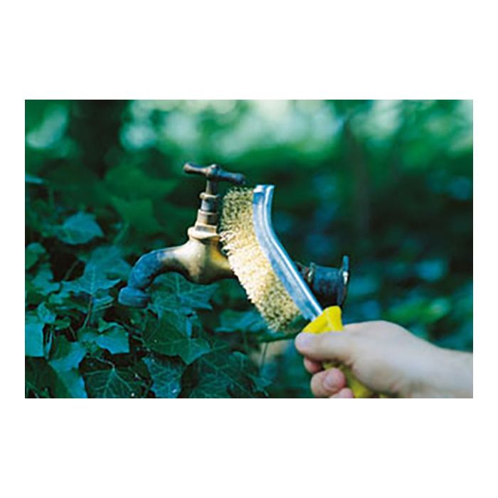 Wolfcraft 2716000 Cepillo metálico de mano, latón, mango de plástico 265mm - Profesional/doméstico 2