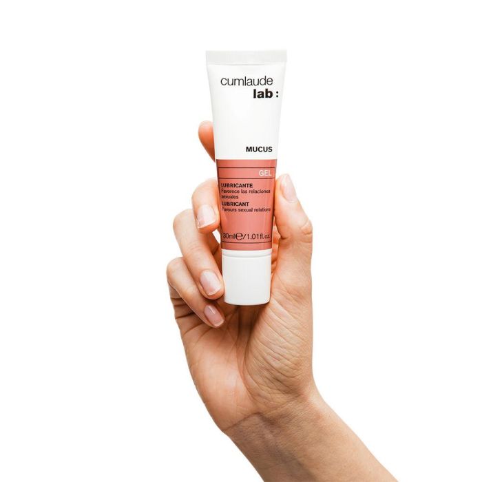Cumlaude Lab MUCUS gel lubricante a base de agua para relaciones sexuales, hidrata y proporciona confort, sin perfume, 30 ml 3