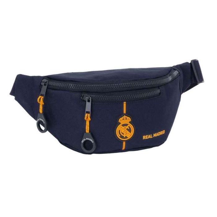Riñonera Safta Real Madrid 2 Equipacion 24-25 90x230x120 mm Riñonera Safta Real Madrid 2 Equipacion 24-25 90x230x120 mm