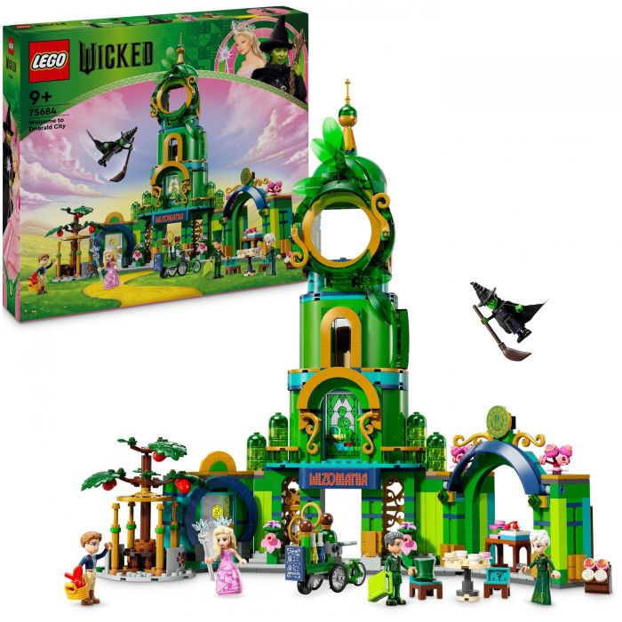 LEGO 75684 Wicked Bienvenido a Emerald City - Juguete coleccionable con Glinda y Elphaba 10 LEGO 75684 Wicked Bienvenido a Emerald City - Juguete coleccionable con Glinda y Elphaba 10
