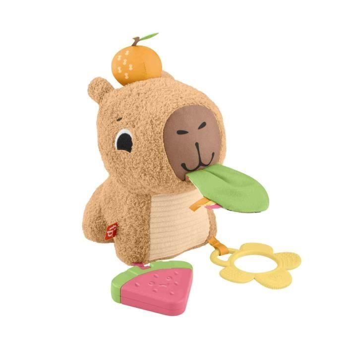 Fisher-Price Peluche Capibara para Estímulos y Juego – Bebé 0+ Meses 2