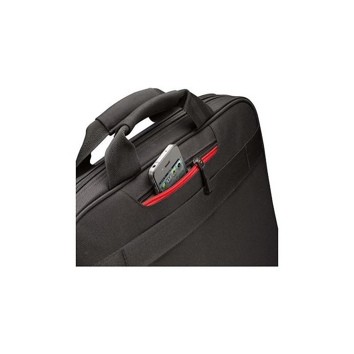 CaseLogic DLC117 Bolsa Bandolera para Portátil de 17.3", Nylon Negro, con Compartimento para Tableta iPad y Cualquier Marca, 800g CaseLogic DLC117 Bolsa Bandolera para Portátil de 17.3", Nylon Negro, con Compartimento para Tableta iPad y Cualquier Marca, 800g