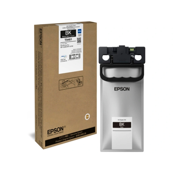 Epson Tinte T9461 XXL C13T946140 Schwarz, Cartucho de Tinta Negro de Alto Rendimiento, 136.7 ml, 10000 Páginas 5