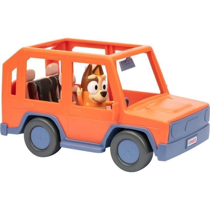 MOOSE 17661 Bluey 4x4 Todoterreno Familia Heeler con figura articulada de Chilli 5