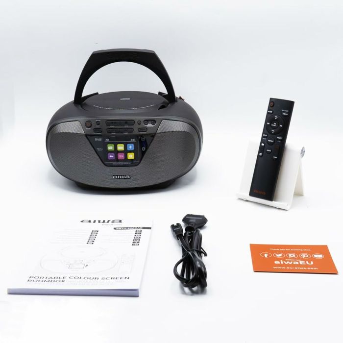Radio CD MP3 Aiwa BBTU500DAB/BK Negro FM 1 Radio CD MP3 Aiwa BBTU500DAB/BK Negro FM 1