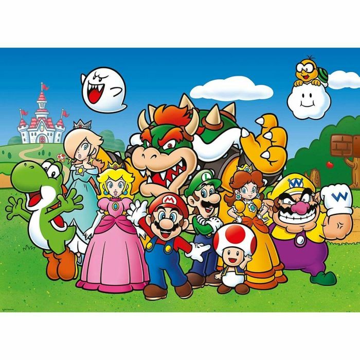 Ravensburger Puzzle 100 Piezas XXL Super Mario, Juego Educativo y Entretenido para Niños Mayores de 6 Años 12 Ravensburger Puzzle 100 Piezas XXL Super Mario, Juego Educativo y Entretenido para Niños Mayores de 6 Años 12