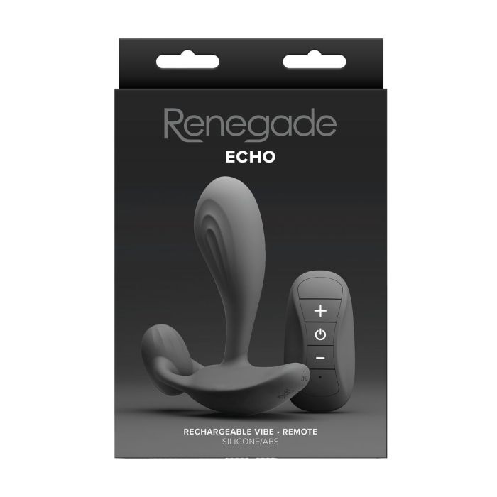 Vibrador Anal Negro NS Novelties Renegade Negro 1 Vibrador Anal Negro NS Novelties Renegade Negro 1