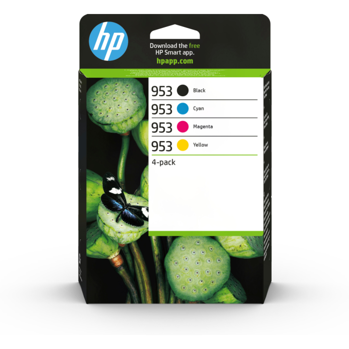 Hp Tinta Bk, C, M, Y, Officejet Pro 7700, 8200, 8700 Series - Nº 953 *Pack De 4* Hp Tinta Bk, C, M, Y, Officejet Pro 7700, 8200, 8700 Series - Nº 953 *Pack De 4*