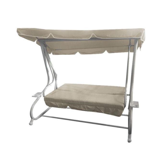Banco Terraza Y Jardin DKD Home Decor Beige Blanco 120 x 167 x 210 cm