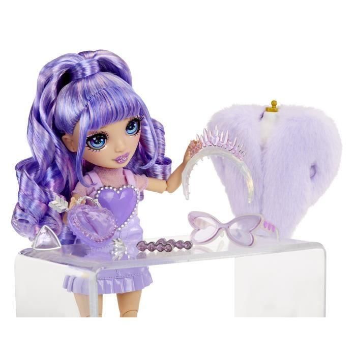 Muñeca Rainbow High Creative Crystals - Violet 121404 Mga 1