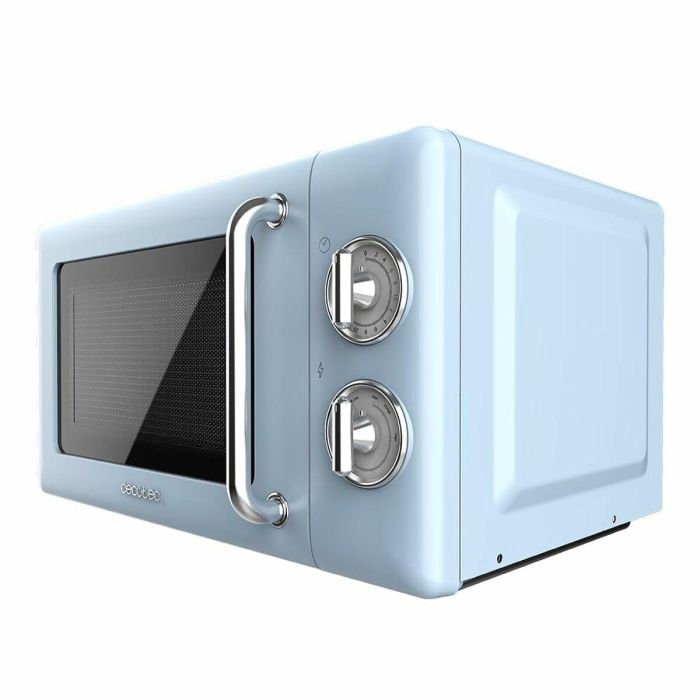 Microondas Cecotec Proclean 3010 Retro Azul 700 W 20 L 0 Microondas Cecotec Proclean 3010 Retro Azul 700 W 20 L 0