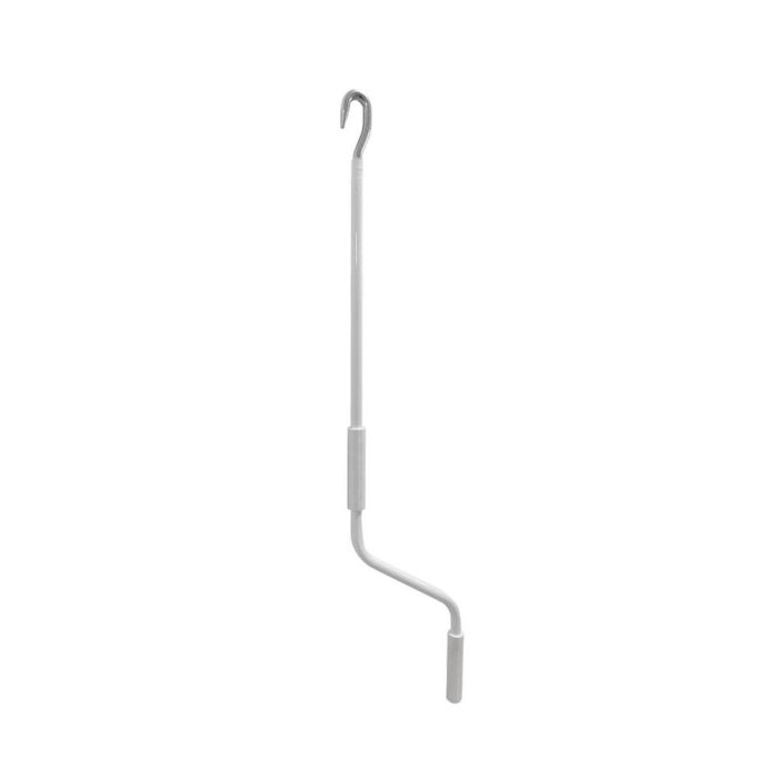 Micel Manivela para toldo medio TLD06 1500mm - Acero acabado blanco Micel Manivela para toldo medio TLD06 1500mm - Acero acabado blanco