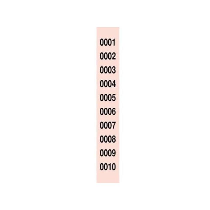 Talonarios Talonario Series Rifas 1-10000 (5 Unidades) (5 Unidades)