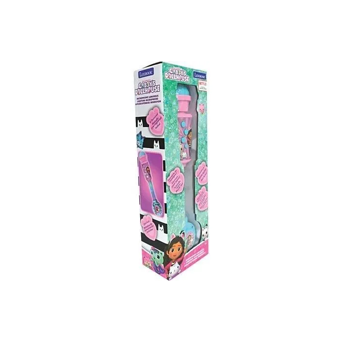 Lexibook Micrófono Luminoso La Casa de Muñecas de Gabby Altavoz Integrado Efectos Luminosos Melodías Sonidos 3 Lexibook Micrófono Luminoso La Casa de Muñecas de Gabby Altavoz Integrado Efectos Luminosos Melodías Sonidos 3