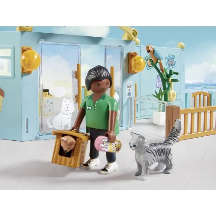 Playmobil PL71742 Cuidadores de hotel para animales Accesorios para Niños 4