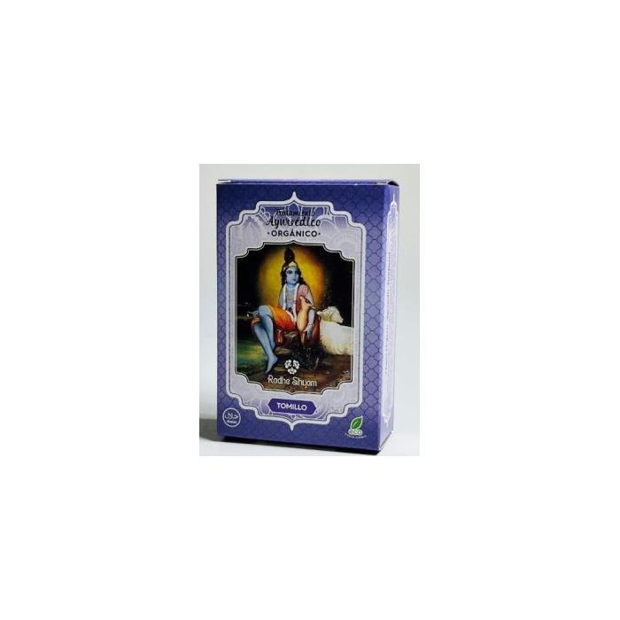 RADHE SHYAM Tratamiento Capilar Ayurvédico con Tomillo 100g Ecológico