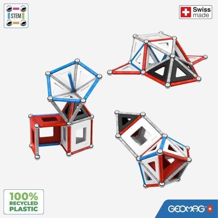 Juego de construcción magnético - GEOMAG - Paneles Clásicos - Transbordador NASA - 70 piezas - Magnético - A partir de 3 años 2 Juego de construcción magnético - GEOMAG - Paneles Clásicos - Transbordador NASA - 70 piezas - Magnético - A partir de 3 años 2